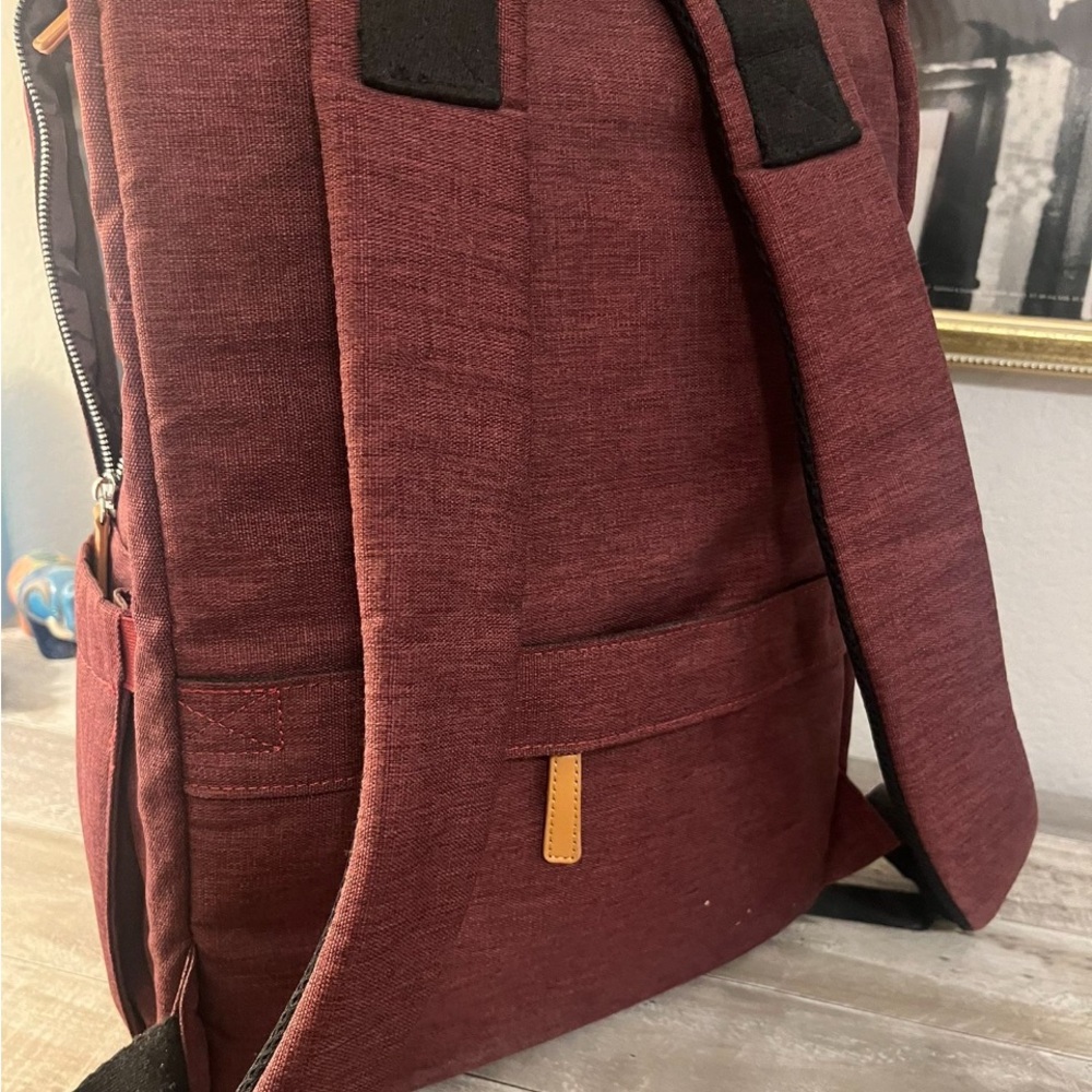 Stylish Red Backpack - Picture 3 of 6
